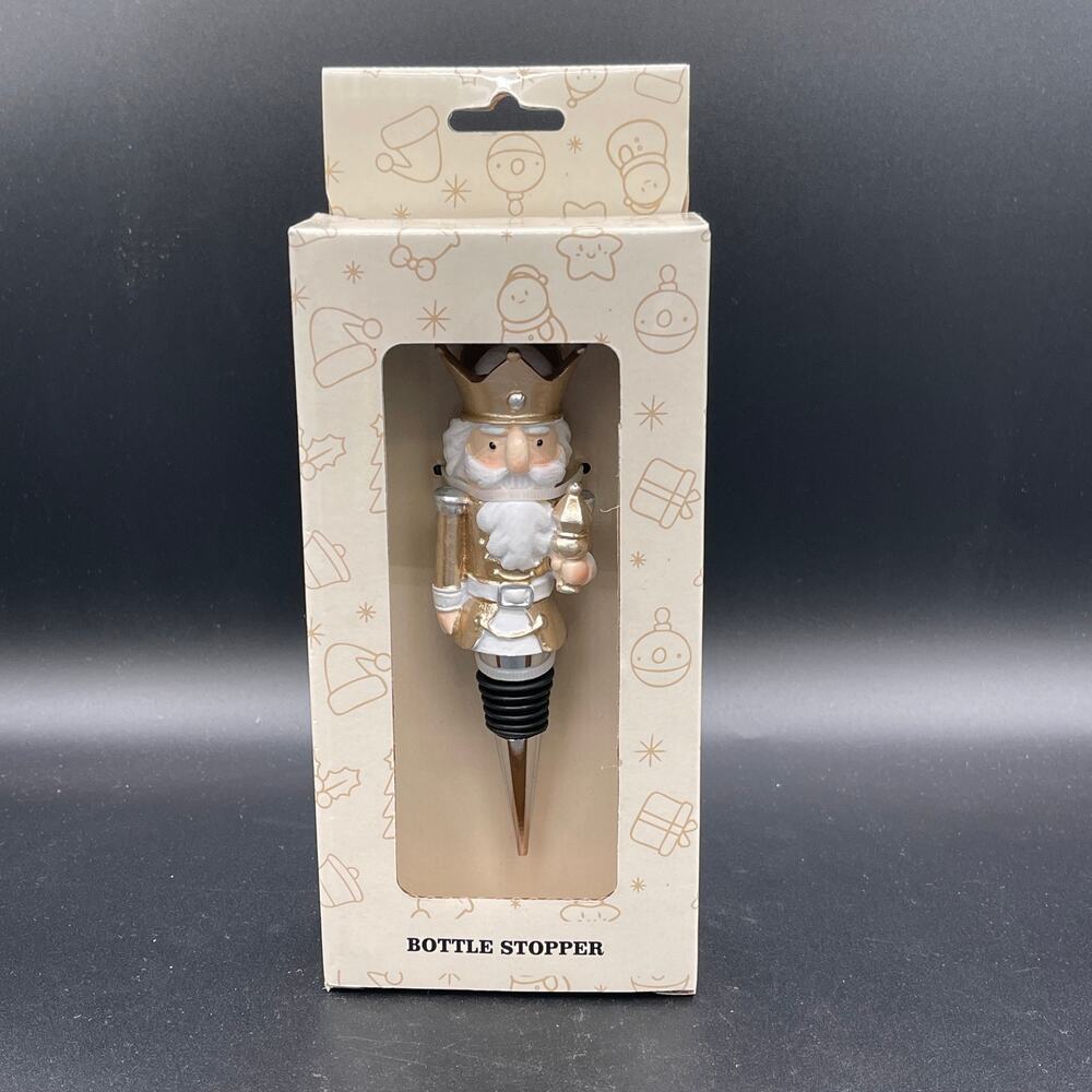 Christmas Nutcracker Wine Bottle Stopper